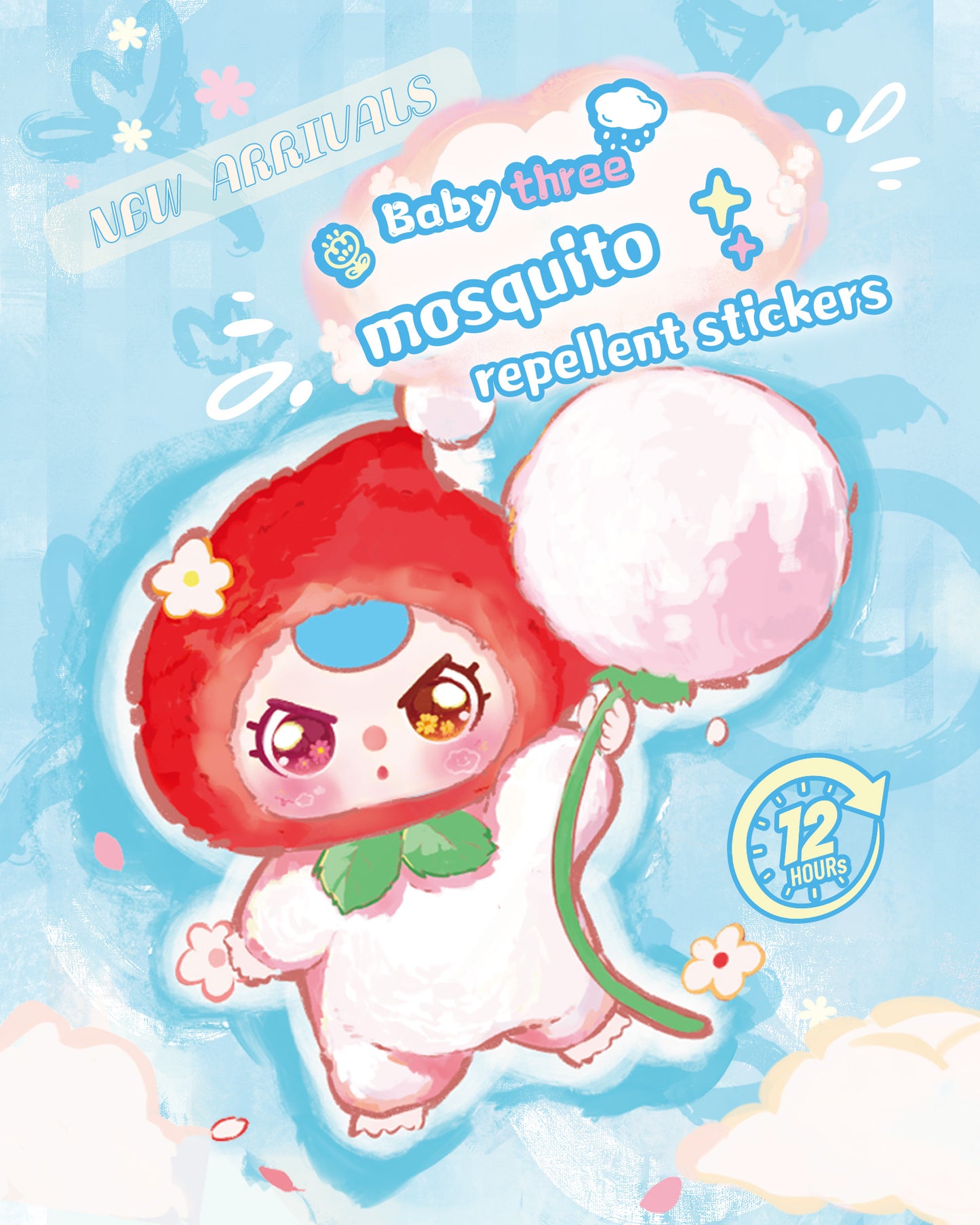 Baby Three - Mosquito Repellent Stickers