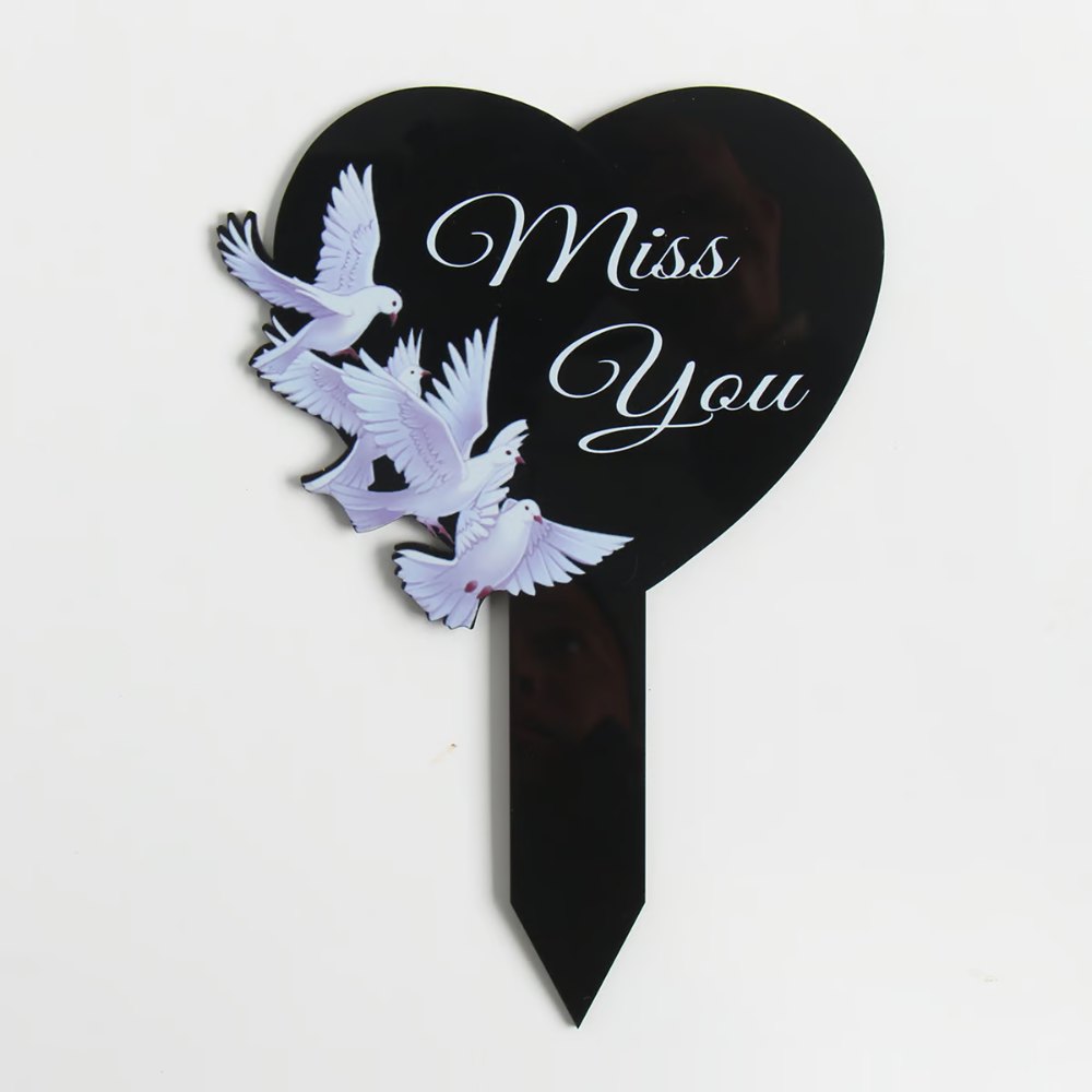 Eternal Heart Memorial Plaque