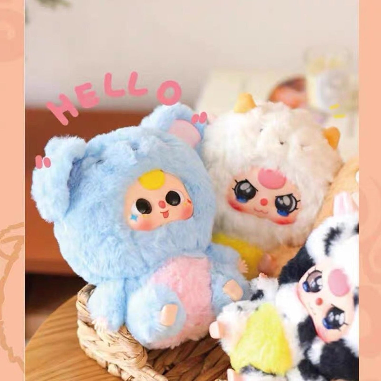 Baby Three Twelve Zodiac Plush Series Lucky Bug
