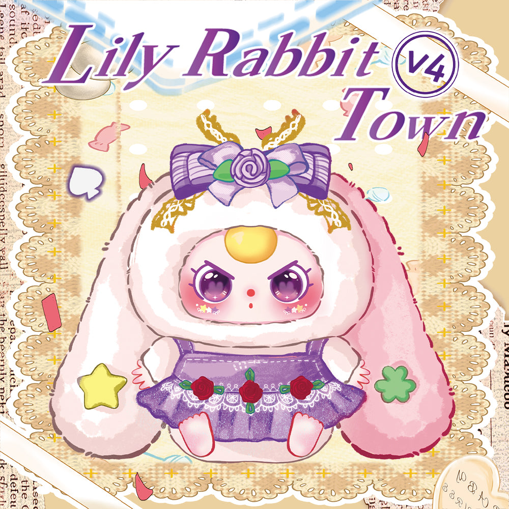 Baby Three-Lily Rabbit Town V4 Plush Blind Box(Babythree Official)