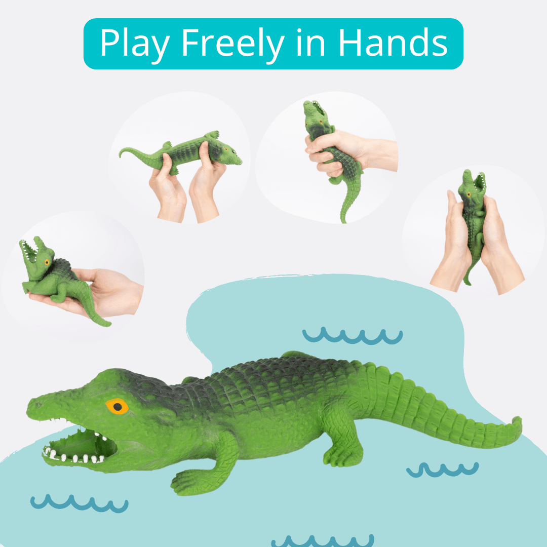 Stretchy Dinosaur Toy Squishy Animal Stuffed Memory Sand Stress Relief Fidget Toys