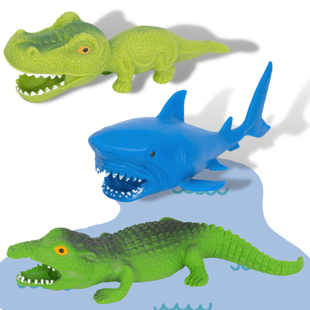 Stretchy Dinosaur Toy Squishy Animal Stuffed Memory Sand Stress Relief Fidget Toys