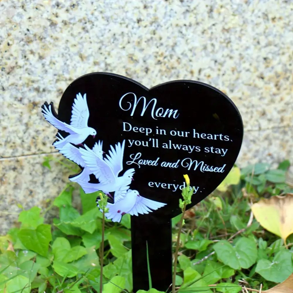 Eternal Heart Memorial Plaque