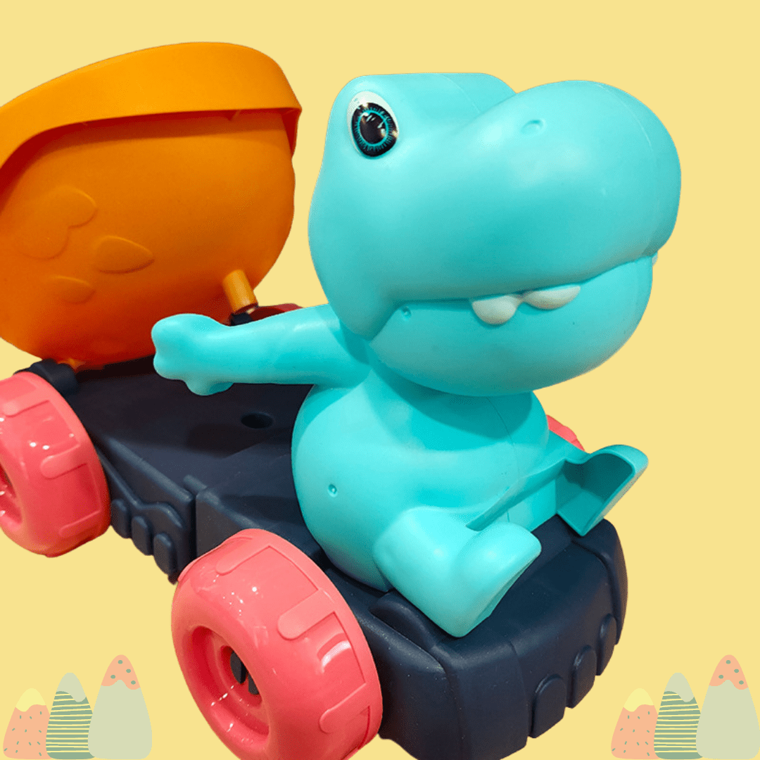 Dinosaur Sand Toys Beach Toys Set with Molds Digger Scoop Shovel Rake Truck