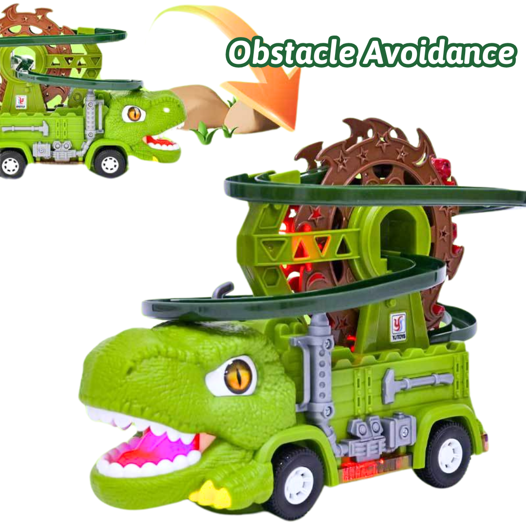 Dinosaur Ferris Wheel Track Truck Toy with Light