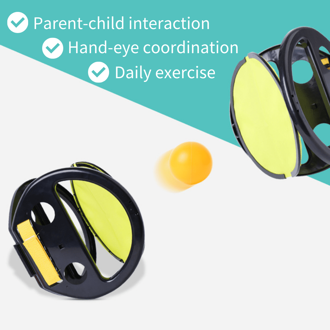 Toss and Catch Ball Hand Grasp Activity Toy