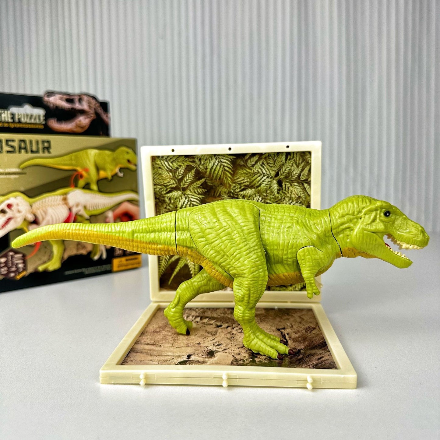 Children's dinosaur educational toy simulation Tyrannosaurus Rex Triceratops, Anatomy assembly model