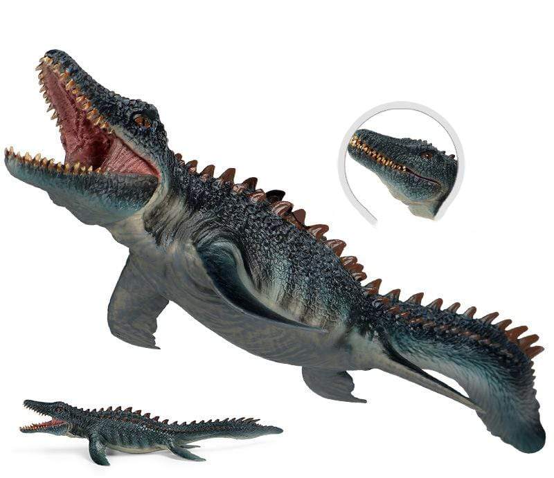 13" Realistic Mosasaurus Dinosaur Solid Action Figure Model Toy Decor