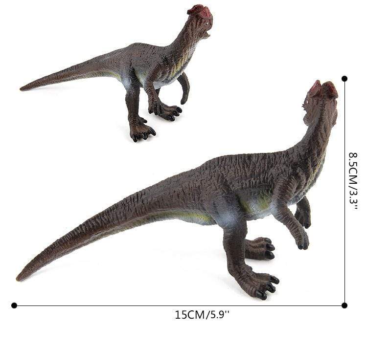 6‘’ Realistic Dilophosaurus Dinosaur Solid Action Figure Model Toy Decor