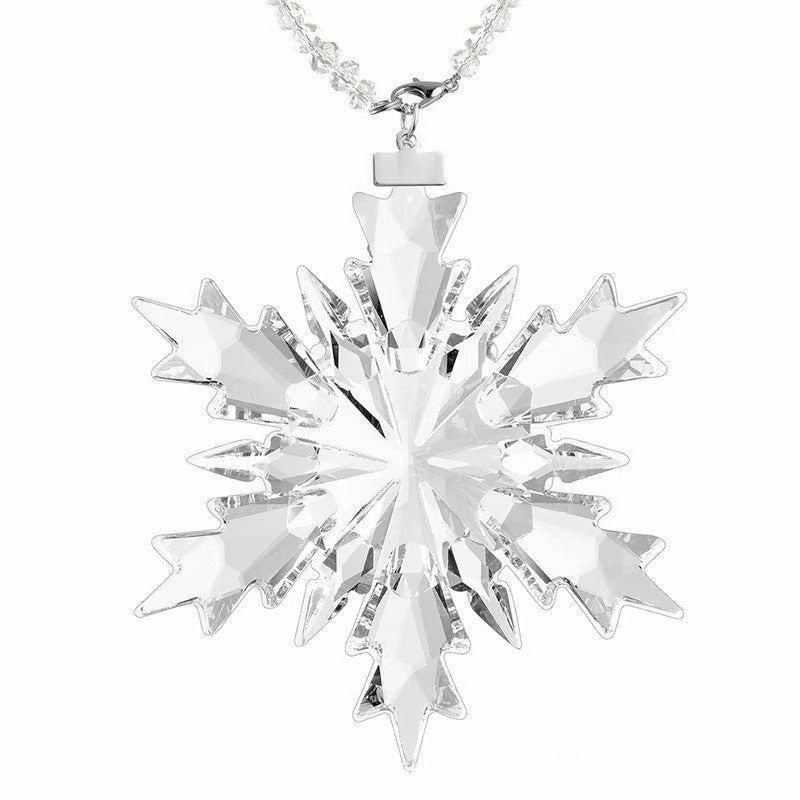 Crystal Snowflake Suncatcher