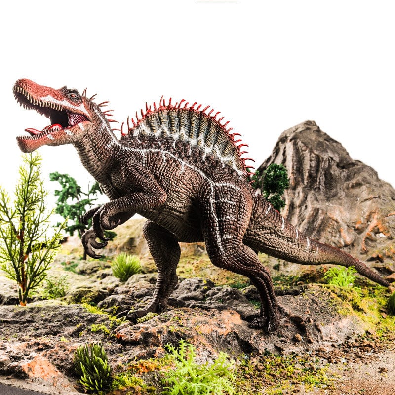 11" Realistic Spinosaurus Dinosaur Solid Action Figure Model Toy Decor