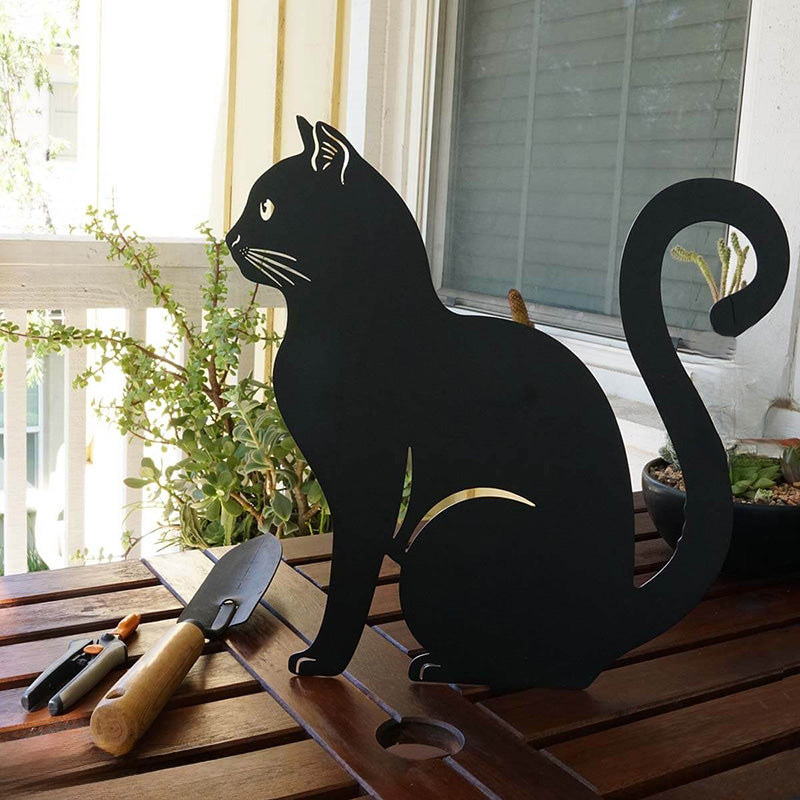 Metal Garden Art - Cats Silhouette
