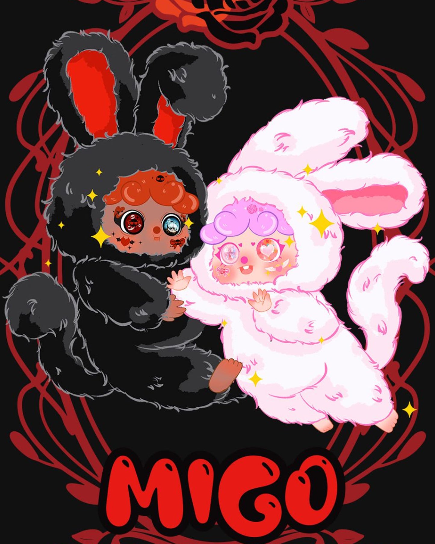 MIGO 400% Twin Plush Plush(Two treasures) Lucky Bag
