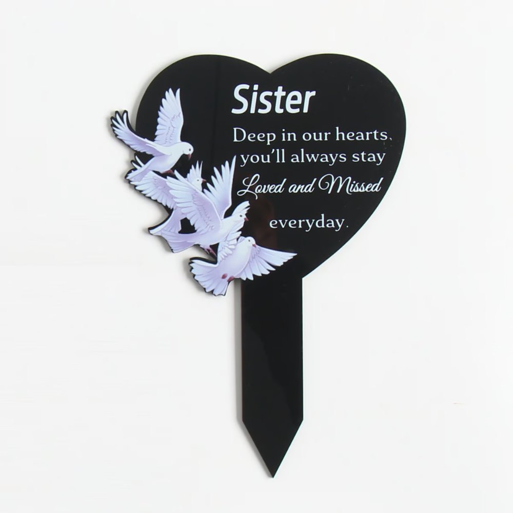 Eternal Heart Memorial Plaque
