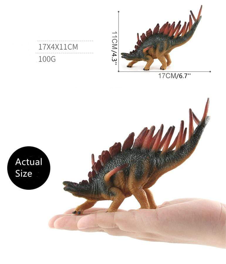 7‘’ Realistic Kentrosaurus Dinosaur Solid Action Figure Model Toy Decor