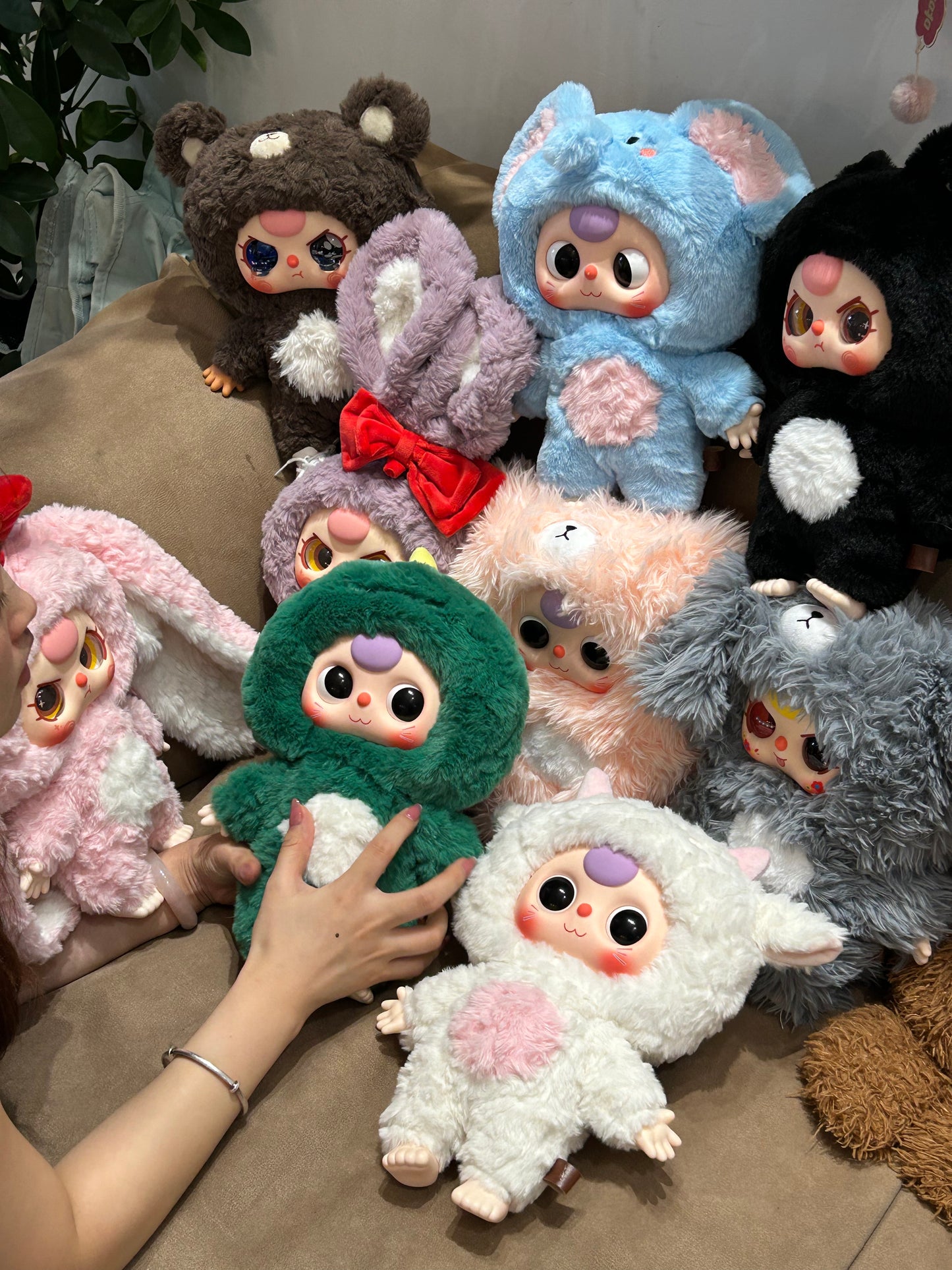 Baby Three 400% Big Plush Animal Series Blind Box