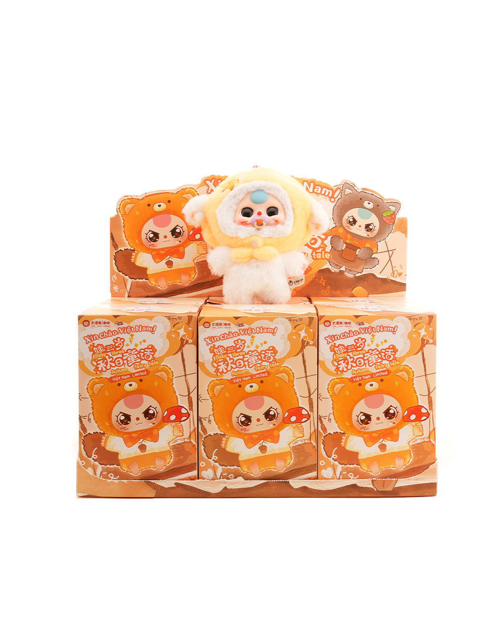 Baby Three-Autumn Fairy Tale Plush Blind Box