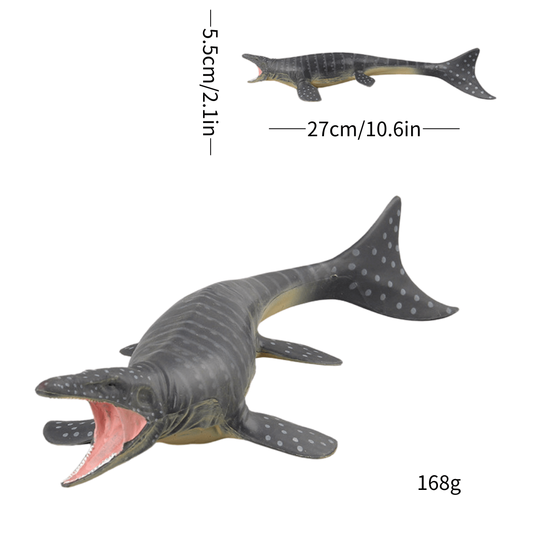 10" Realistic Mosasaurus Dinosaur Solid Action Figure Model Toy Decor