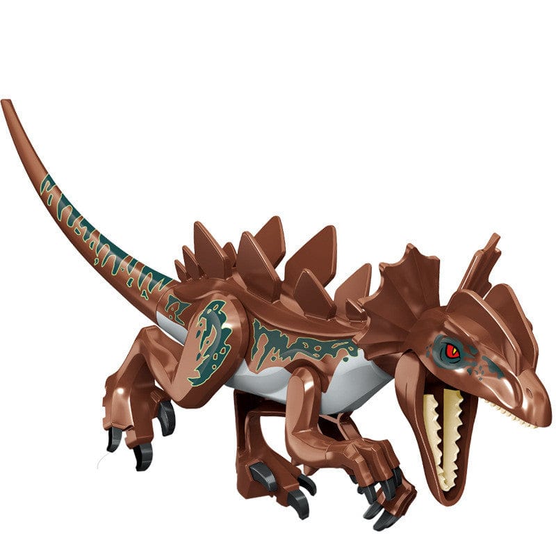 12" Dinosaur Jurassic Theme DIY Action Figures Building Blocks Toy Playsets