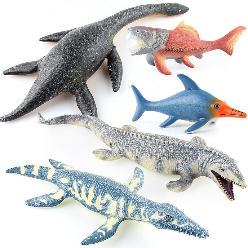 11" Realistic Sea Ocean Series Dinosaur Solid Action Figure Mosasaurus Model Toy Decor