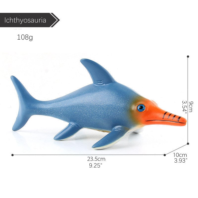 11" Realistic Sea Ocean Series Dinosaur Solid Action Figure Mosasaurus Model Toy Decor