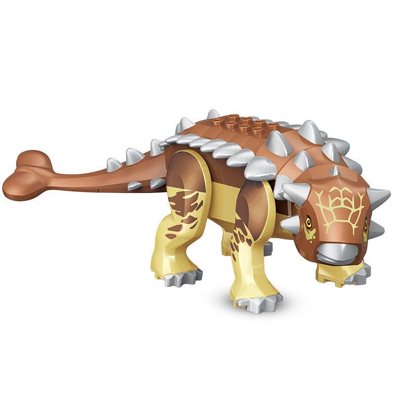 12" Dinosaur Jurassic Theme DIY Action Figures Building Blocks Toy Playsets