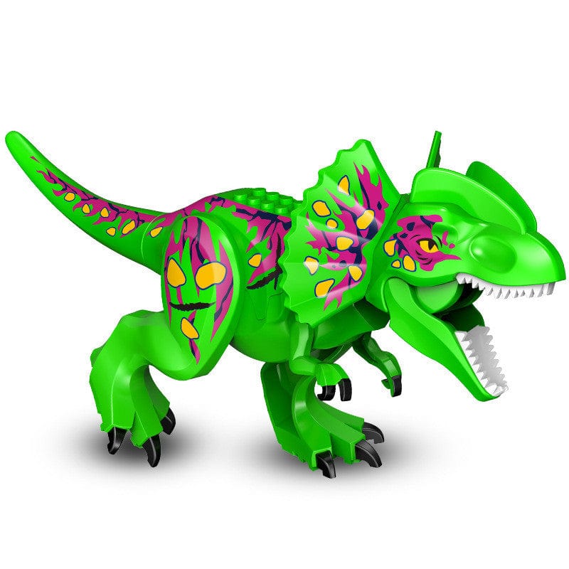 12" Dinosaur Jurassic Theme DIY Action Figures Building Blocks Toy Playsets