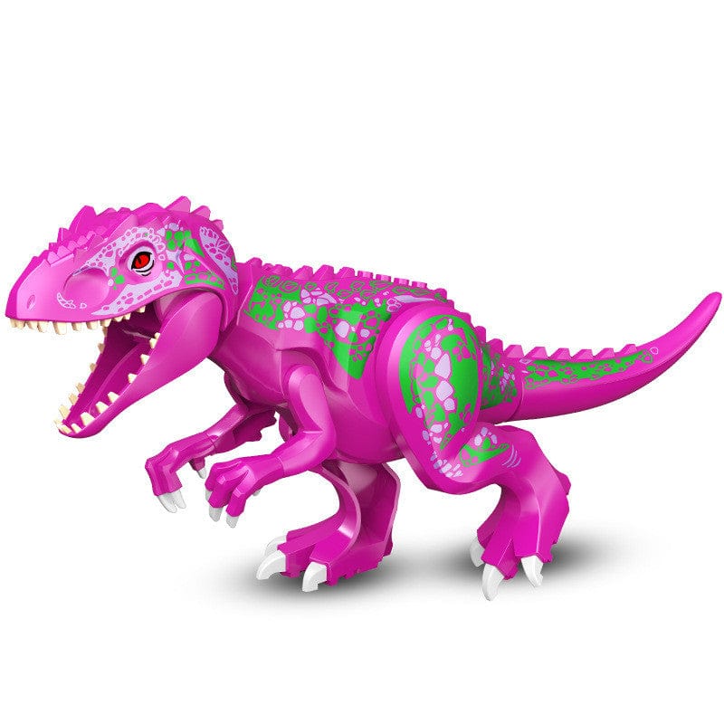 12" Dinosaur Jurassic Theme DIY Action Figures Building Blocks Toy Playsets