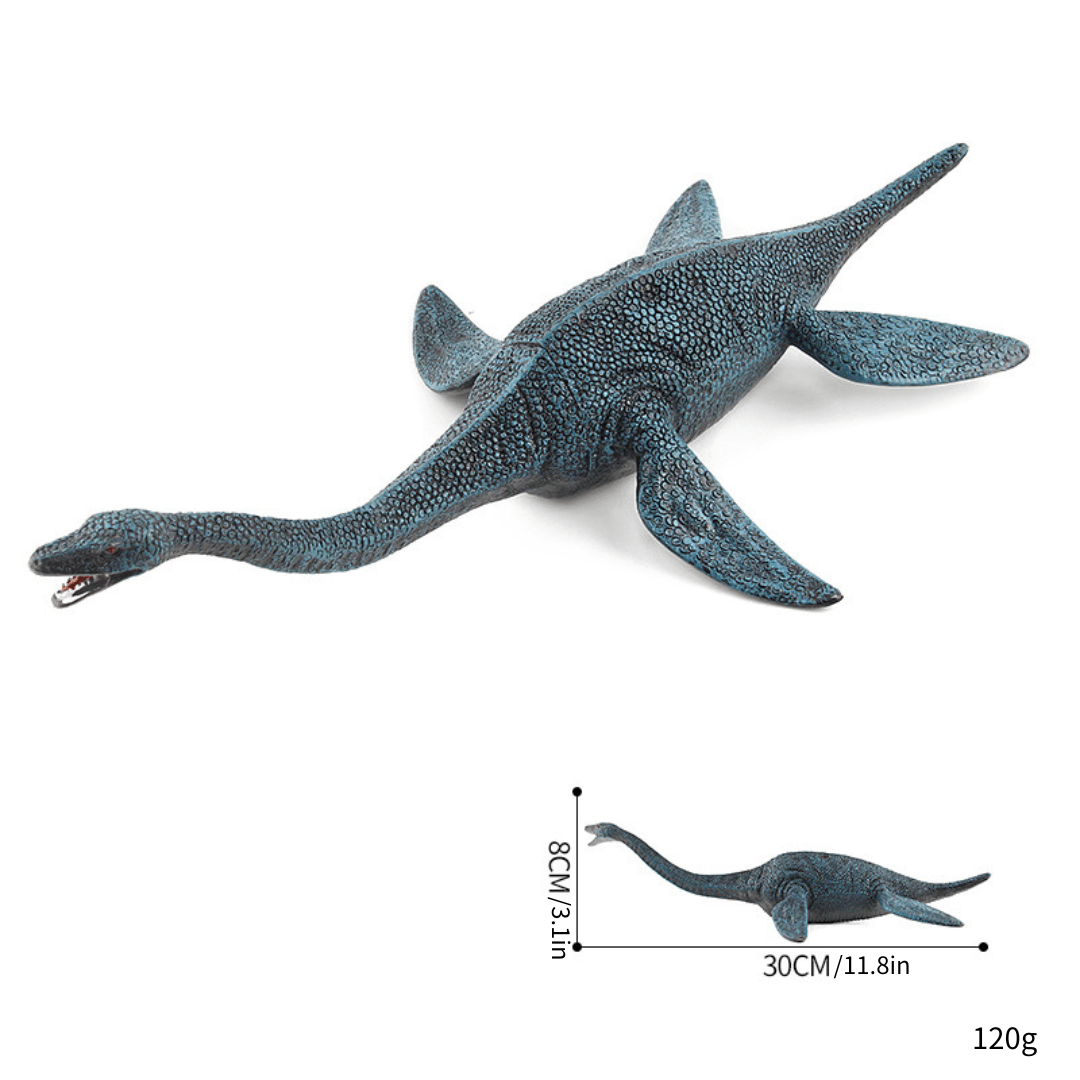11" Realistic Sea Ocean Series Dinosaur Solid Action Figure Mosasaurus Model Toy Decor