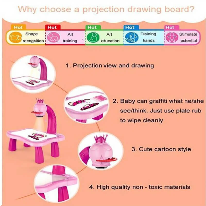 🔥HOT SALE- Trace and Draw Projector Toy(Buy 2 Free Shipping)