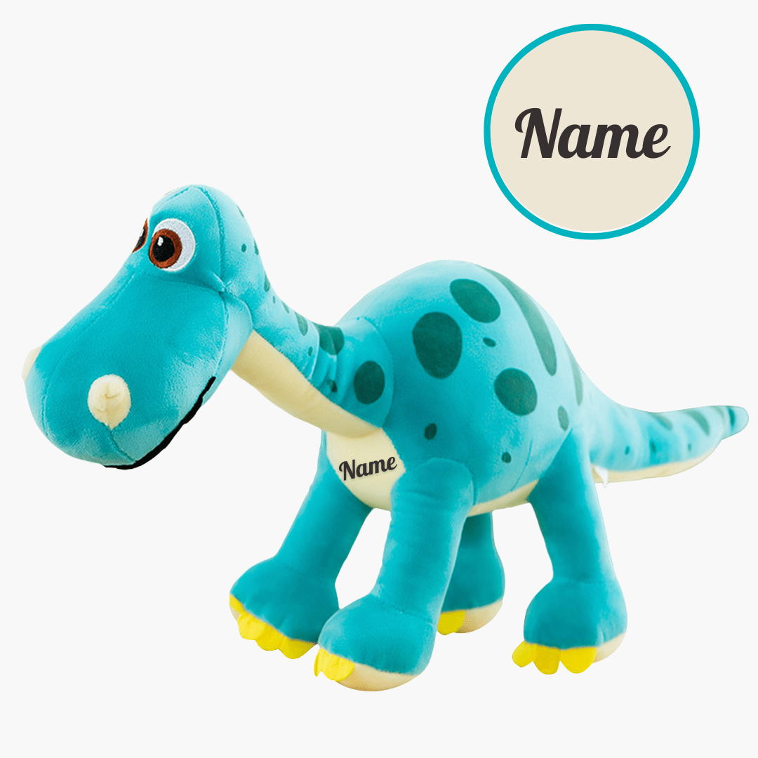 Name Personalized Dinosaur Stuffed Animal Cute T Rex Plush Toy for Boys Girls Birthday Gifts