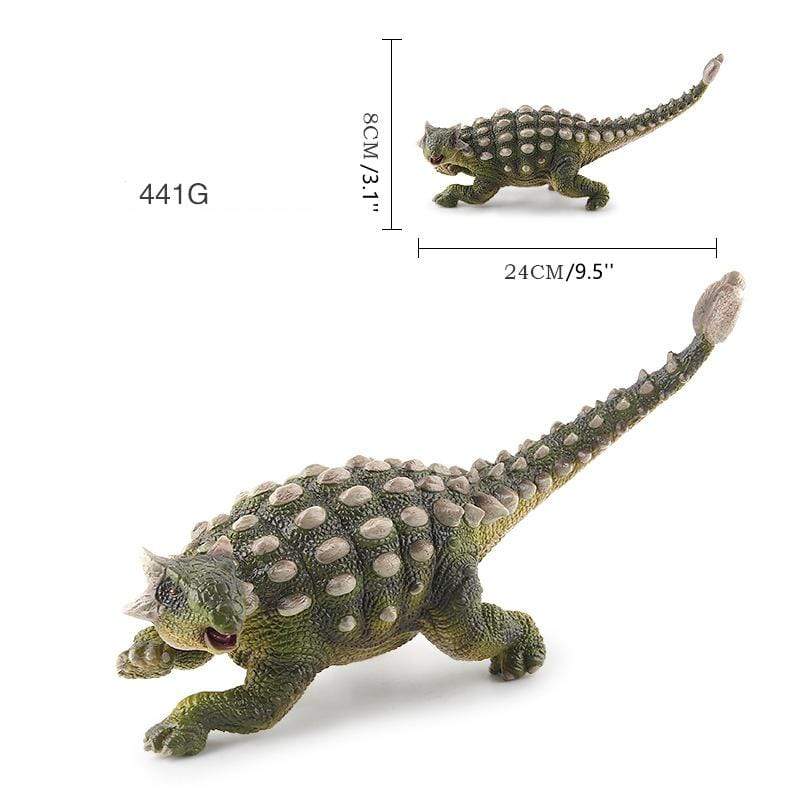 10" Realistic Ankylosaurus Dinosaur Solid Action Figure Model Toy Decor