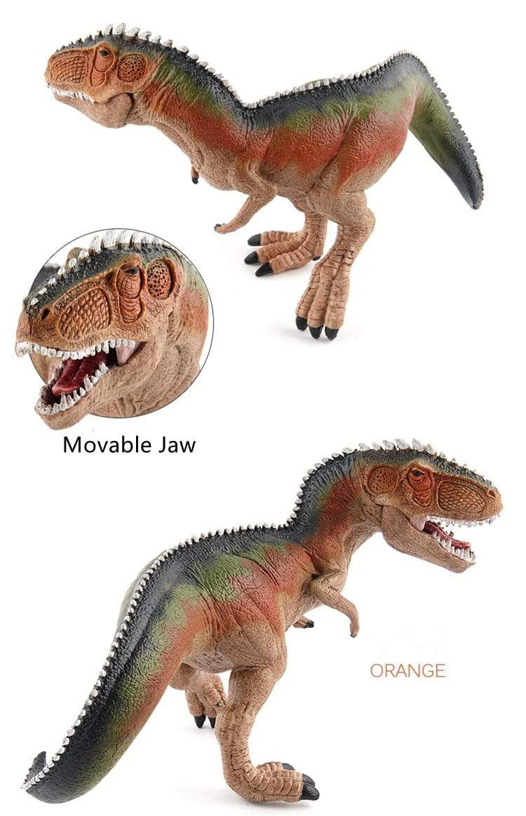10" Realistic Giganotosaurus Dinosaur Solid Action Figure Model Toy Decor