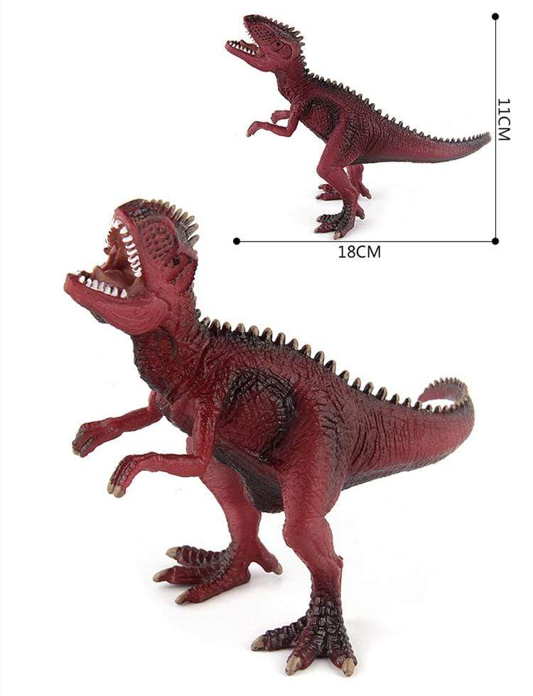 10" Realistic Giganotosaurus Dinosaur Solid Action Figure Model Toy Decor