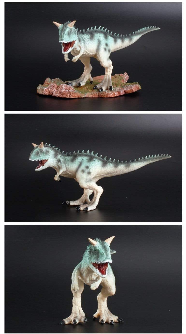 11" Realistic Carnotaurus Dinosaur Solid Action Figure Model Toy Decor