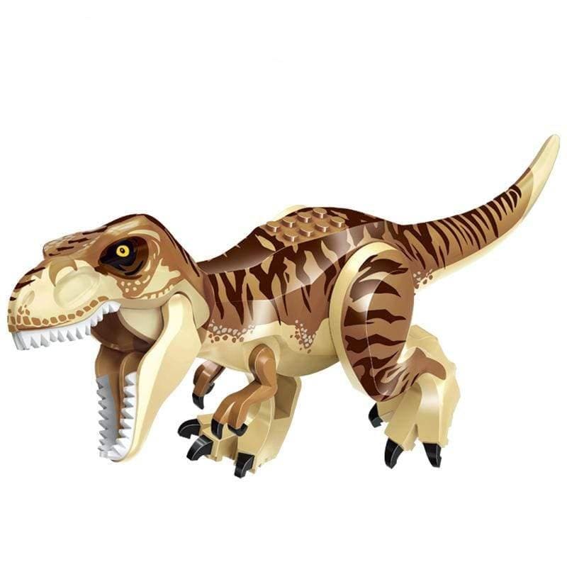 12" Dinosaur Jurassic Theme DIY Action Figures Building Blocks Toy Playsets