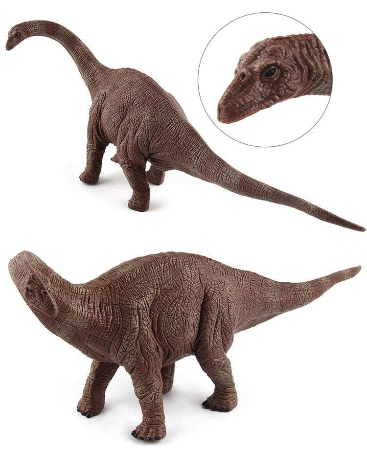 11" Realistic Brontosaurus Dinosaur Solid Action Figure Model Toy Decor