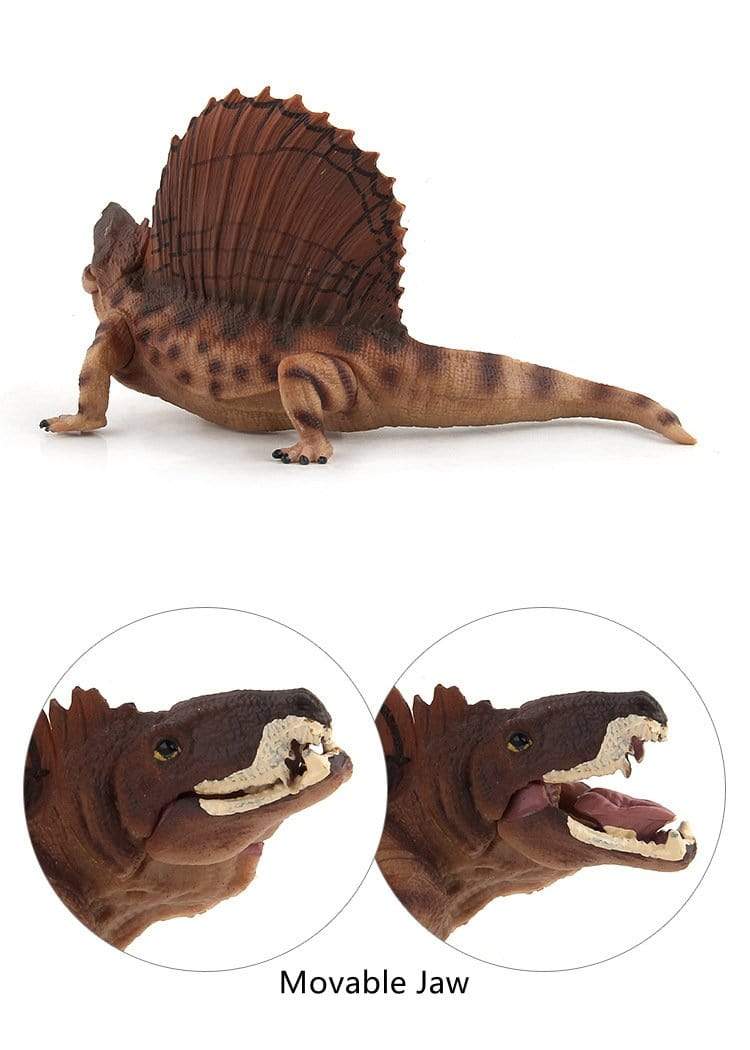 7‘’ Realistic Dimetrodon Dinosaur Solid Action Figure Model Toy Decor