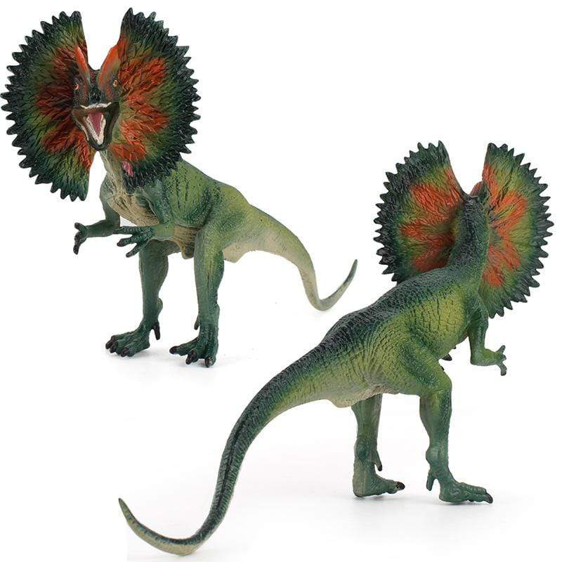 7'' Realistic Dinosaur Dilophosaurus Solid Action Figure Model Toy
