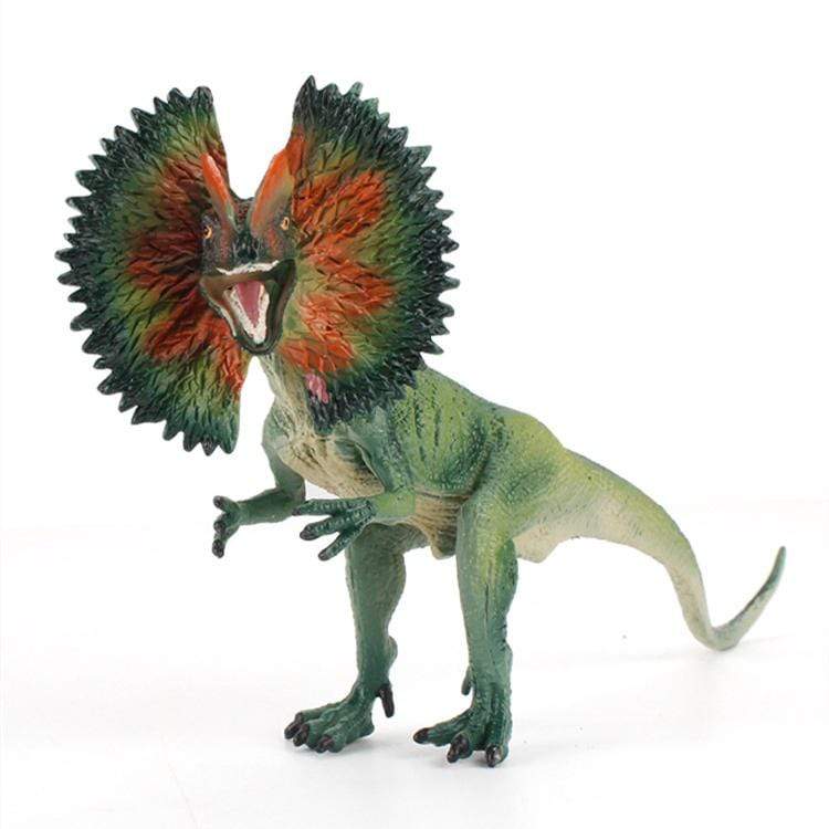 7'' Realistic Dinosaur Dilophosaurus Solid Action Figure Model Toy