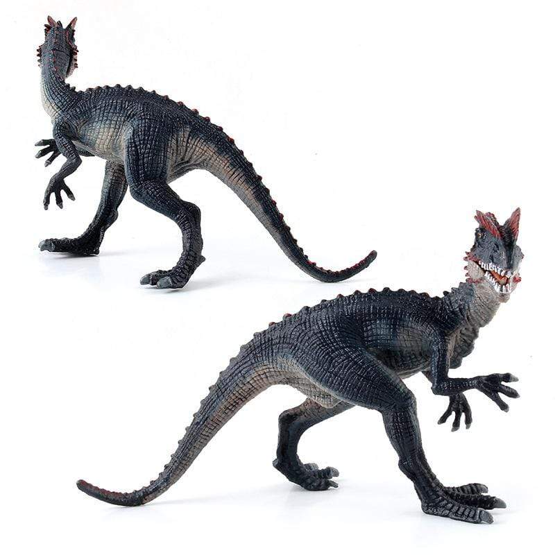 7'' Realistic Dinosaur Dilophosaurus Solid Action Figure Model Toy