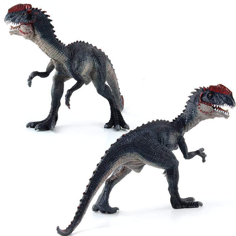 7'' Realistic Dinosaur Dilophosaurus Solid Action Figure Model Toy