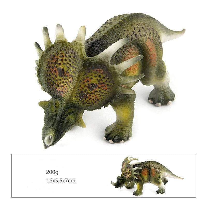 7‘’ Realistic Styracosaurus Dinosaur Solid Action Figure Model Toy Decor
