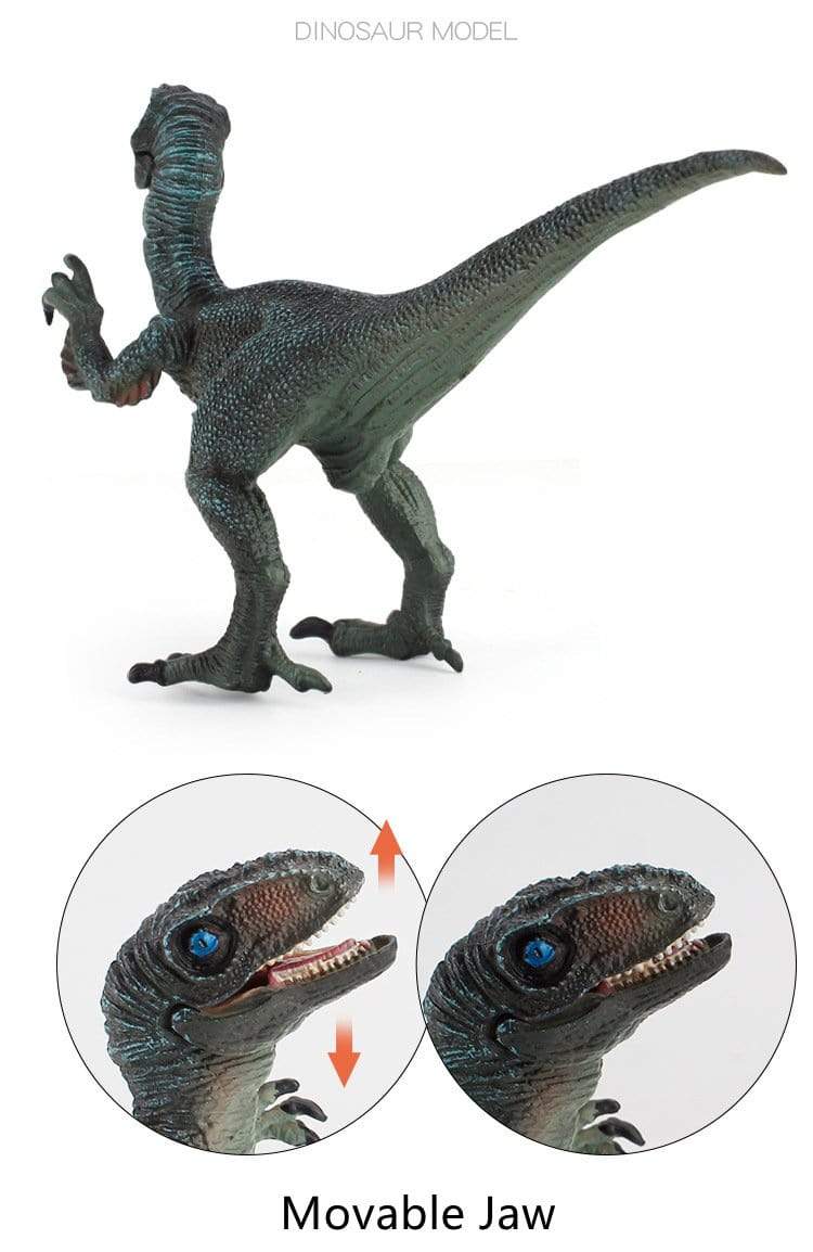 7‘’ Realistic Velociraptor Dinosaur Solid Action Figure Model Toy Decor