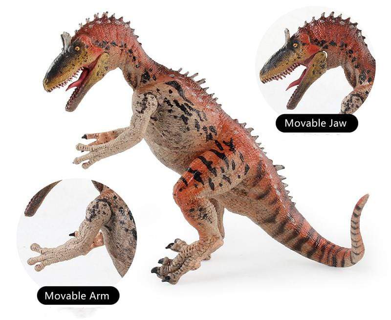 8‘’ Realistic Cryolophosaurus Dinosaur Solid Action Figure Model Toy Decor