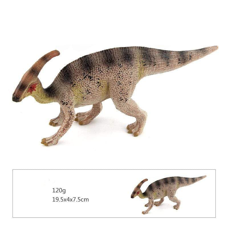 8‘’ Realistic Parasaurolophus Dinosaur Solid Action Figure Model Toy Decor