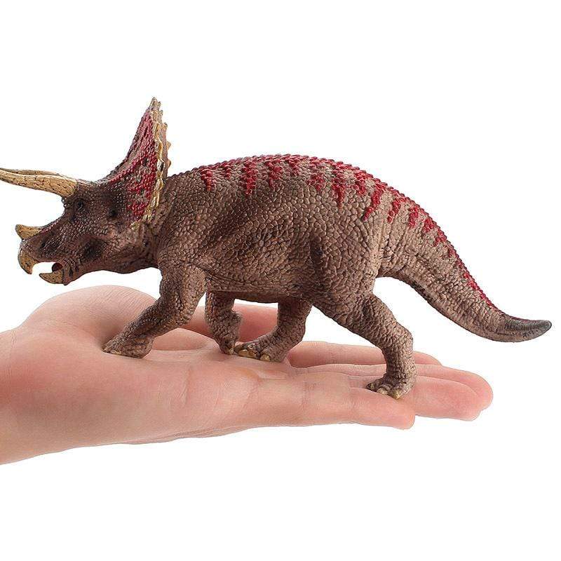 8‘’ Realistic Triceratops Dinosaur Solid Action Figure Model Toy Decor