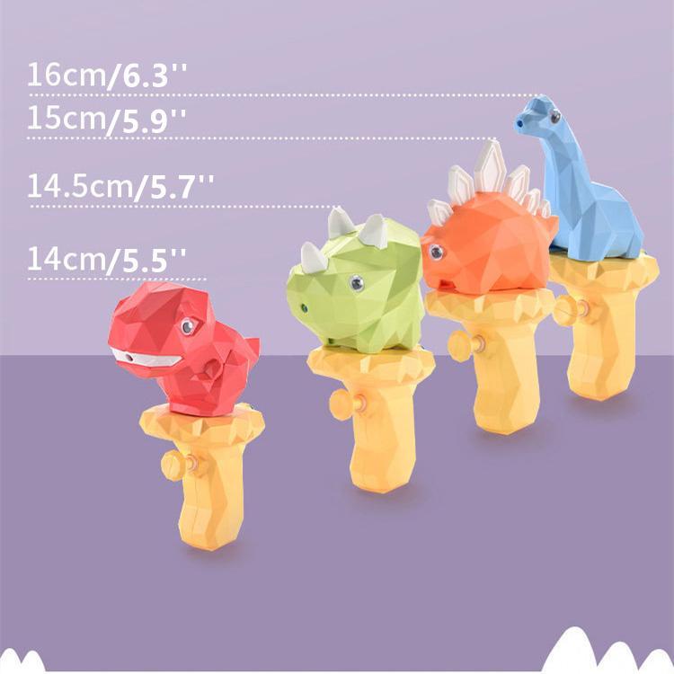 Cute Dinosaur Shape Water Squirt Gun Blaster Shooter Small Bathtub Bath Outdoor Toy