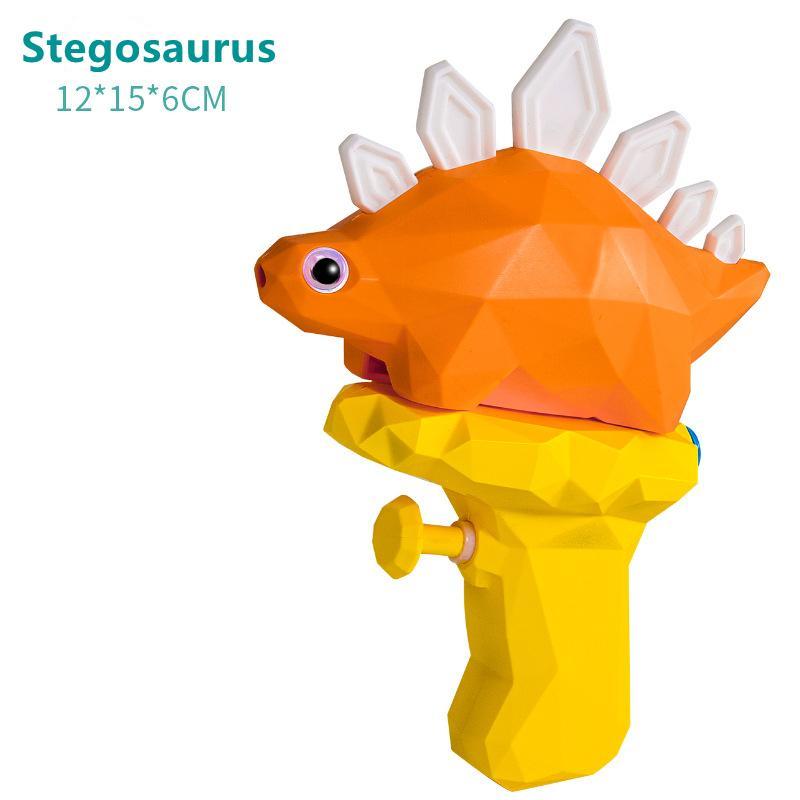 Cute Dinosaur Shape Water Squirt Gun Blaster Shooter Small Bathtub Bath Outdoor Toy