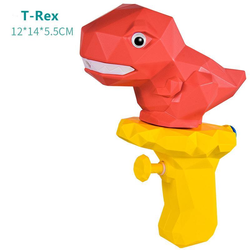 Cute Dinosaur Shape Water Squirt Gun Blaster Shooter Small Bathtub Bath Outdoor Toy